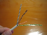導線を横に広げる