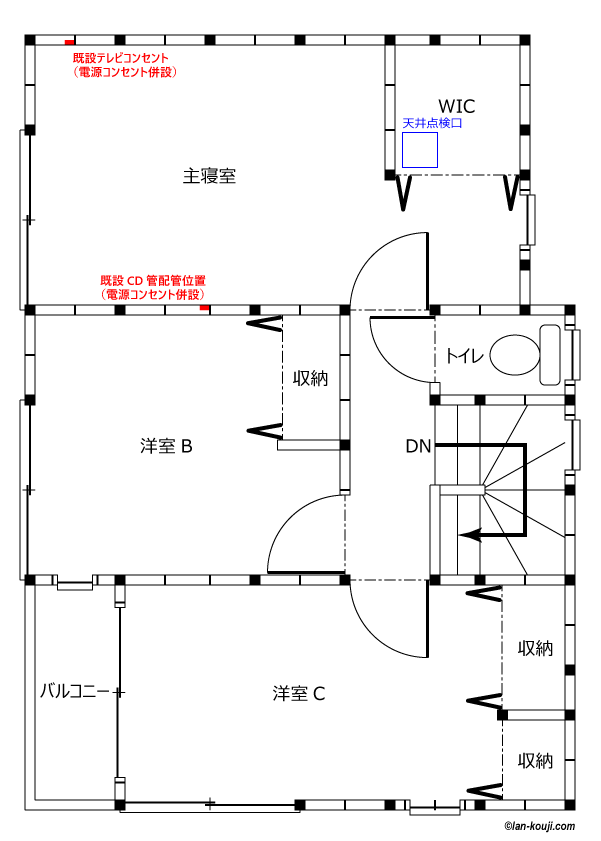 3F平面図